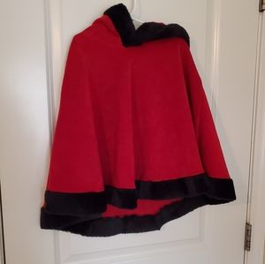 Girls poncho. So cute on!